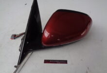 Spiegel links XF rood (powerfold) 2008-2012 langwerping knipperlicht