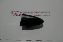 Deurhandgreep eindstukje zwart X351 (LA RV RA)