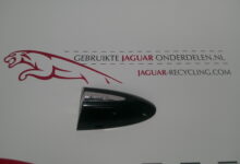 Deurhandgreep eindstukje zwart X351 L.V. over slotje C2D32290LML