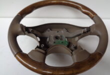 Stuur S-Type creme en hout 1999-2001