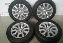 18″ Evoque velgen set met Bridgestone winterbanden
