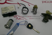 Sloten set met 1 sleutel incl. Key transponder en sleutel leesring X308 XK8 JLM12329